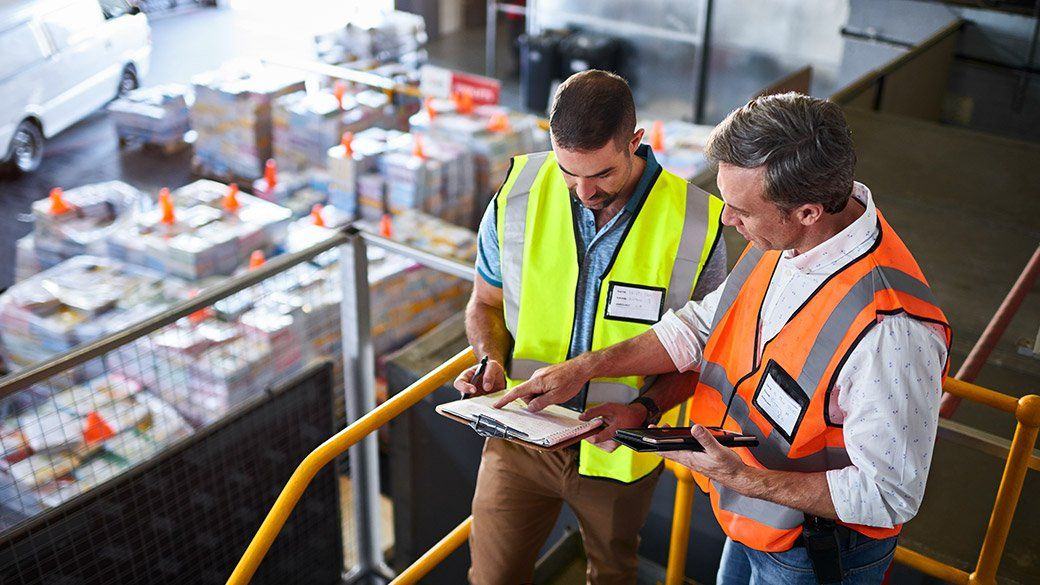 Logistics professionals